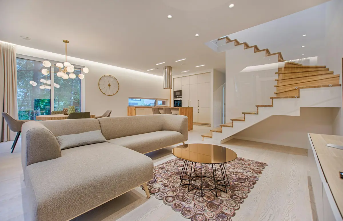 Modern architectural interior